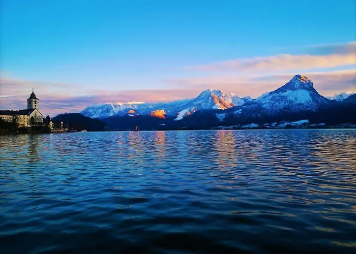 Sunset Am Wolfgangsee Appartement Strobl